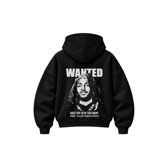 Be Autyts Most Wanted Black Hoodie