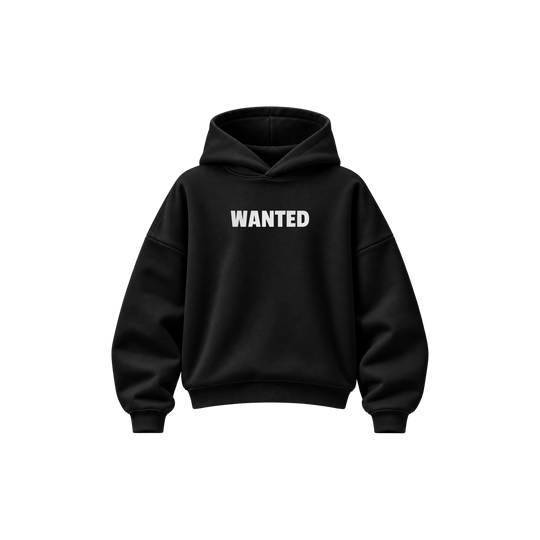 Be Autyts Most Wanted Black Hoodie