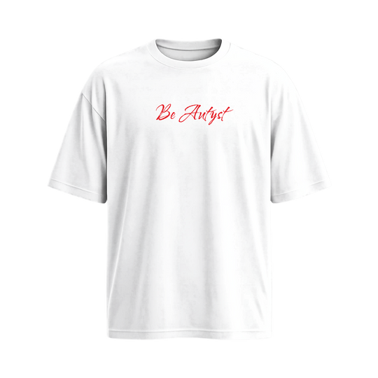 Be Autyst Ruby Lips White T-Shirt