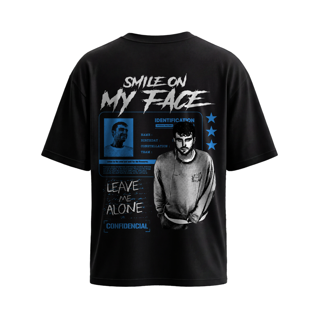 Be Autyst Solitude Black T-Shirt