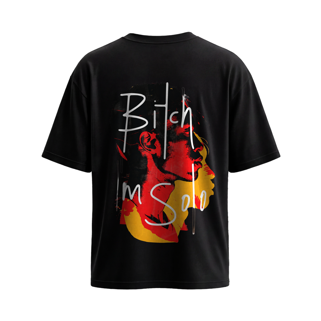 Be Autyst Street Flame Black T-Shirt