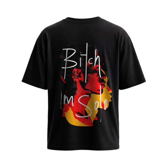 Be Autyst Street Flame Black T-Shirt