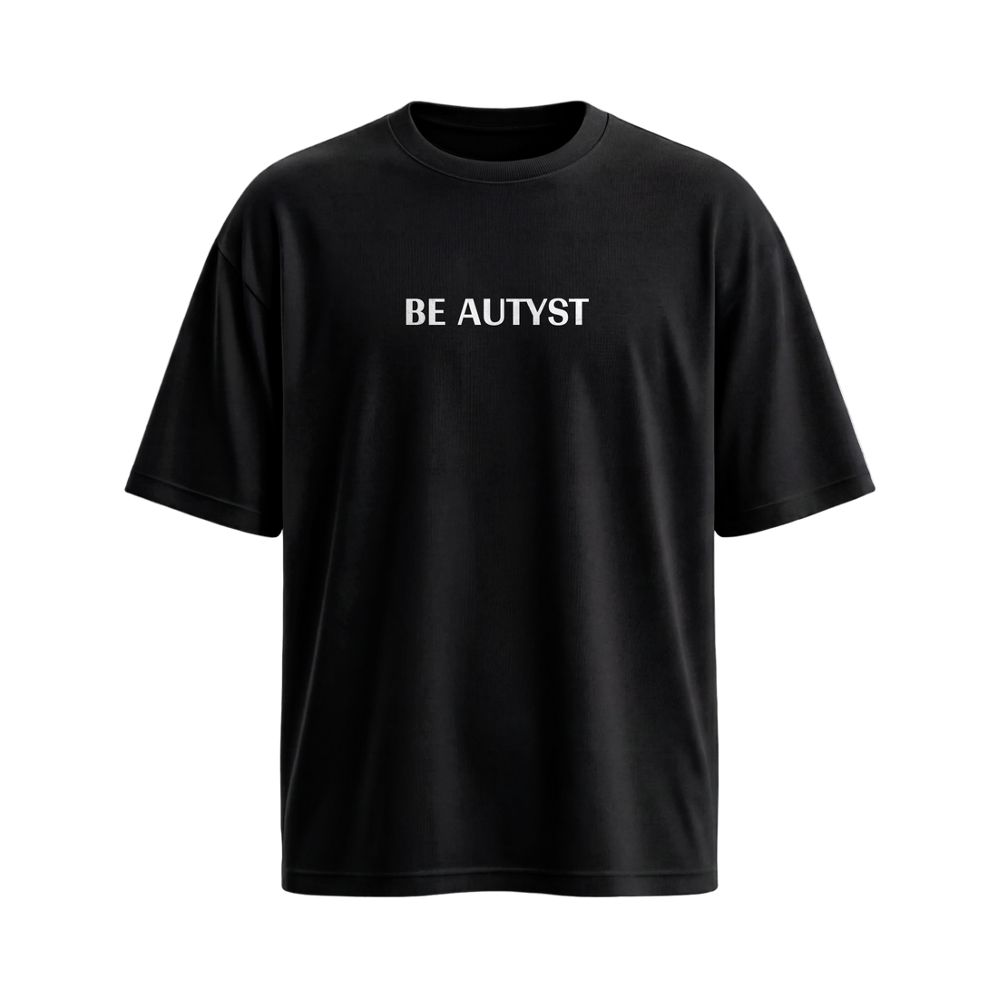 Be Autyst Street Flame Black T-Shirt
