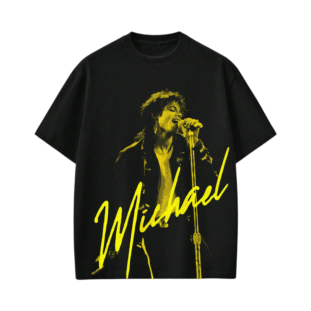 Beautyst Neon Performer Black T-shirt