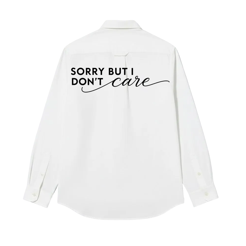 Care Be Autyst White Shirt
