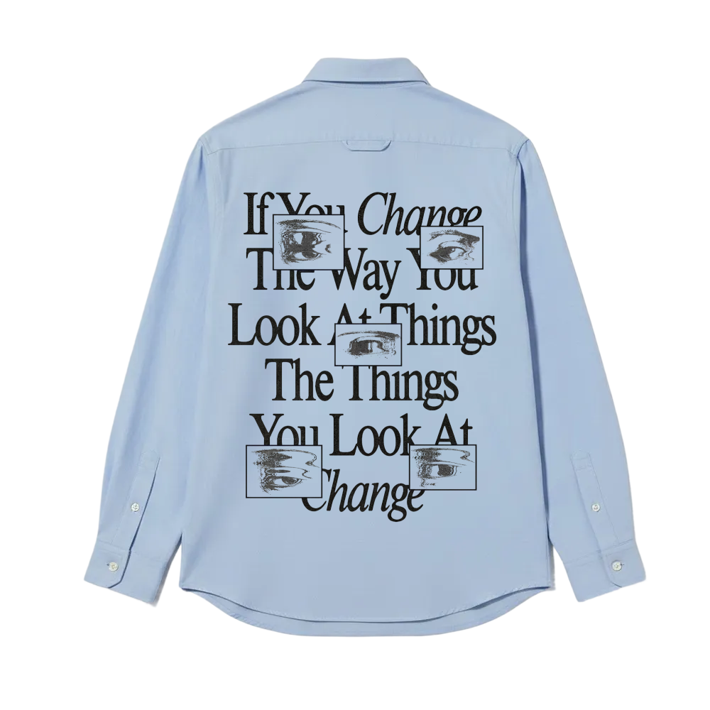Change Be Autyst Ice Blue Shirt