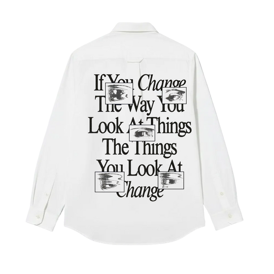 Change Be Autyst White Shirt