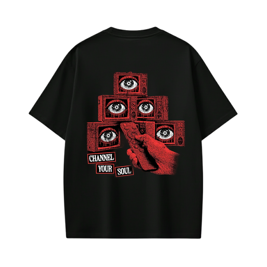 Channel Your Soul Be Autyst Black T-Shirt