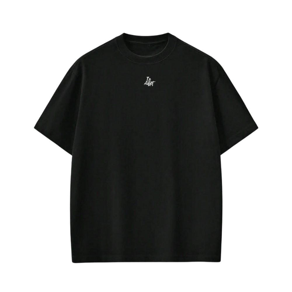 CHANNEL YOUR SOUL  BE AUTYST BLACK T-SHIRT