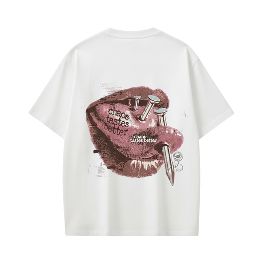 Chaos Be Autyst White T-Shirt