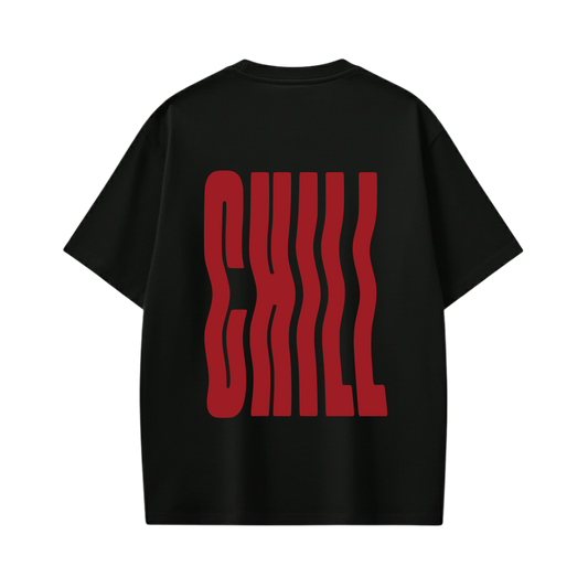 CHILL BE AUTYST BLACK T-SHIRT