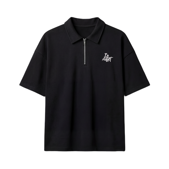 Destiny Be Autyst Quarter Zip Black T-Shirt