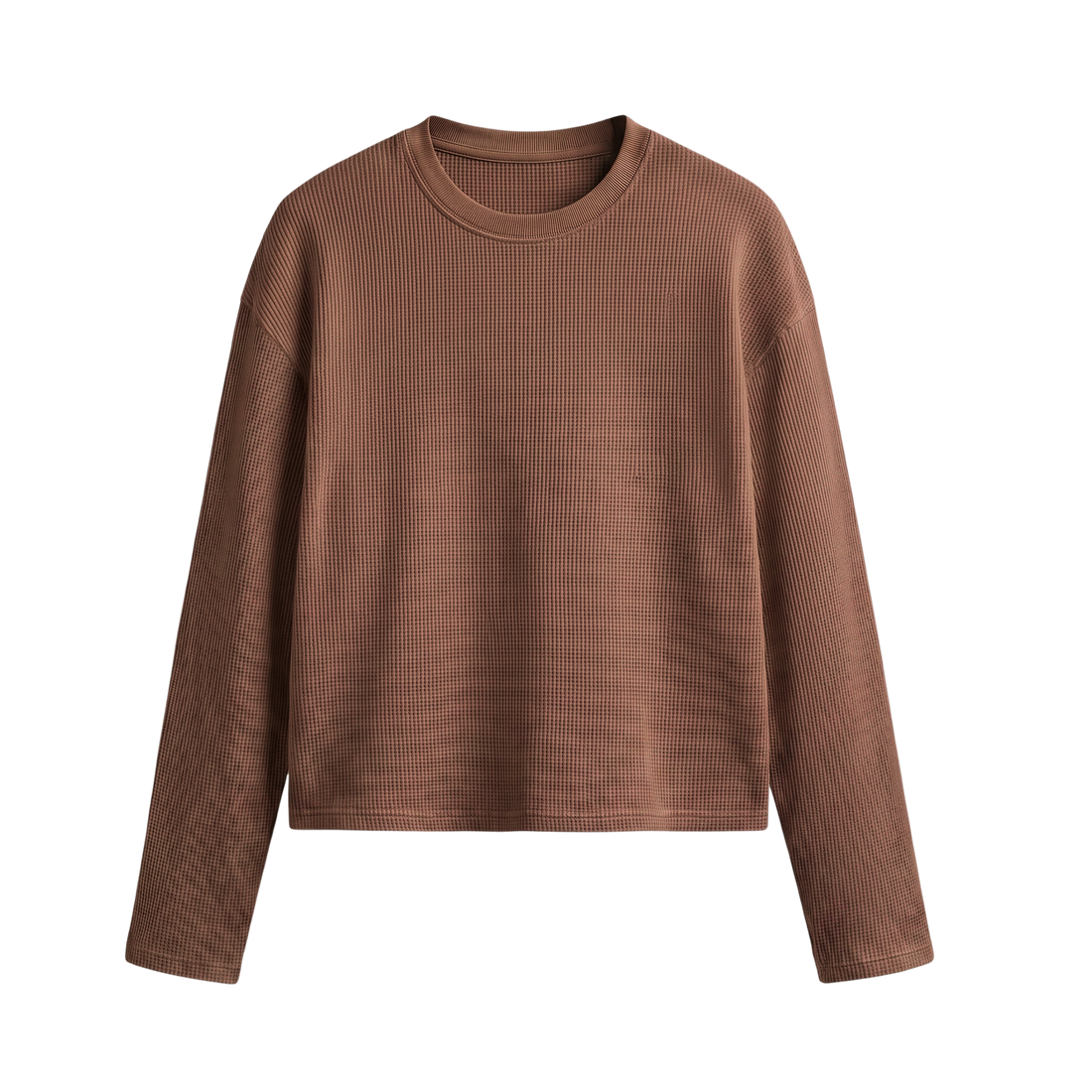 Dragon Mocha Brown Waffle T-shirt