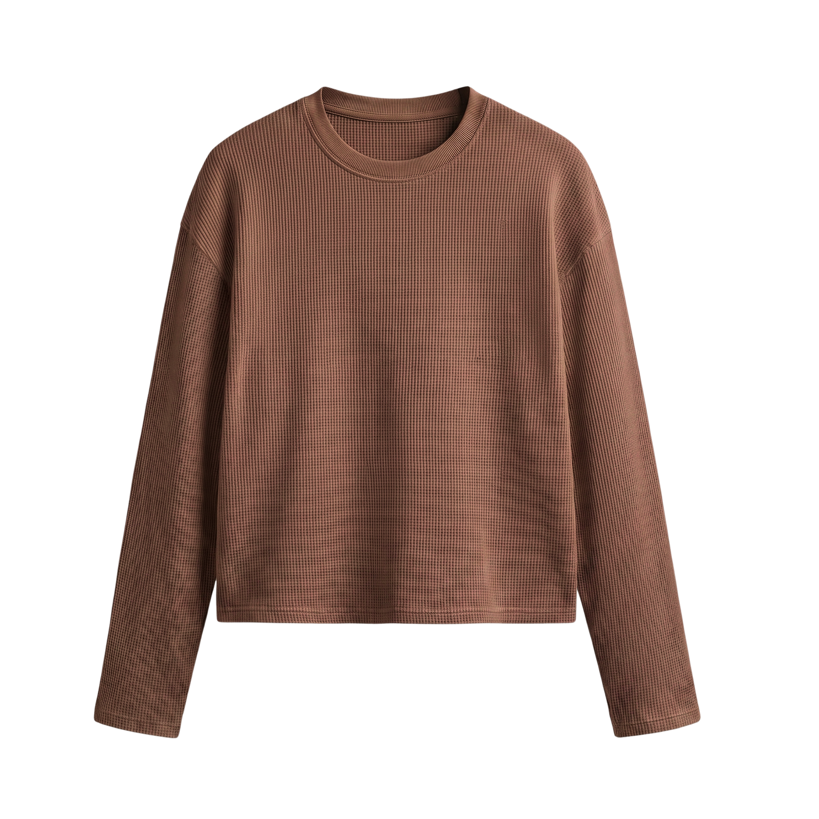 Dragon Mocha Brown Waffle T-shirt