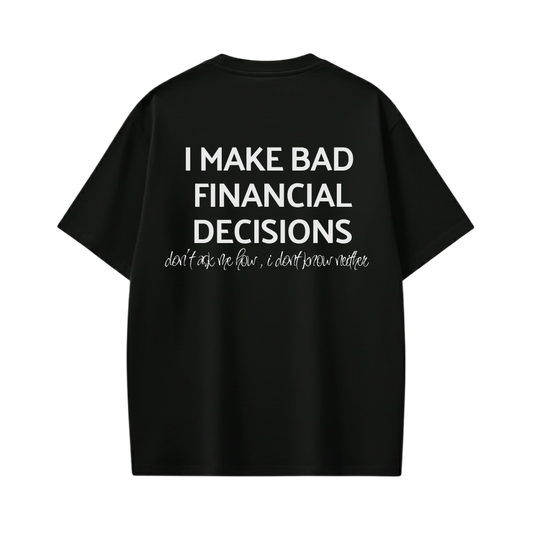 FINANCIAL BE AUTYST BLACK T-SHIRT