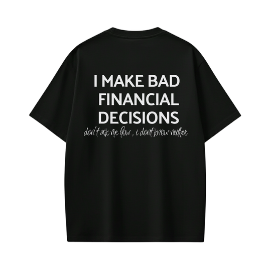 Financial Be Autyst Black T-Shirt
