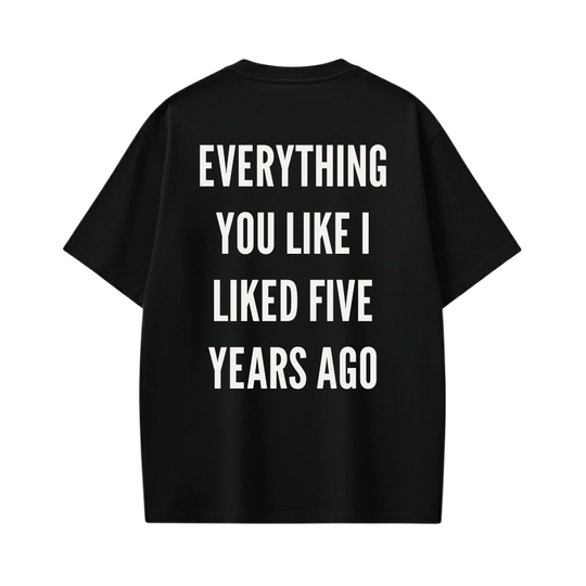 Five Years Be Autyst Black T-Shirt