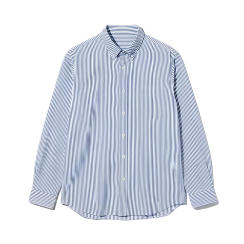 Fire Be Autyst Blue Striped Shirt