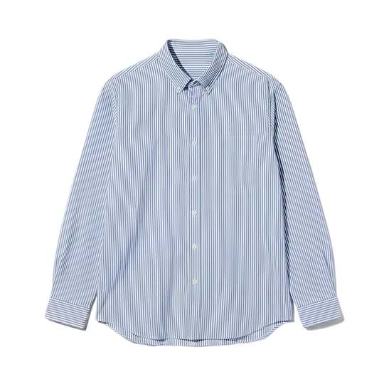 Fire Be Autyst Blue Striped Shirt