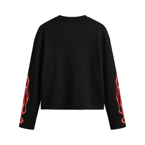 Fuel The Fire Be Autyst Black Waffle T-shirt