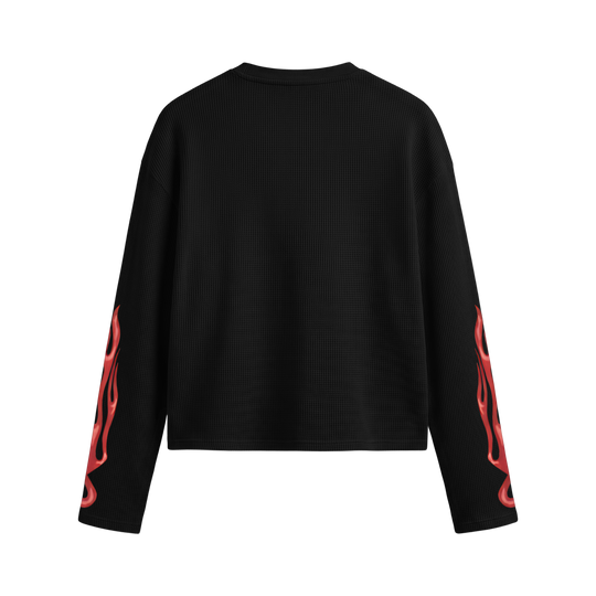 Fuel The Fire Be Autyst Black Waffle T-shirt
