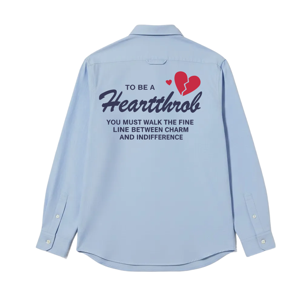 Heartthrob Be Autyst Ice Blue Shirt