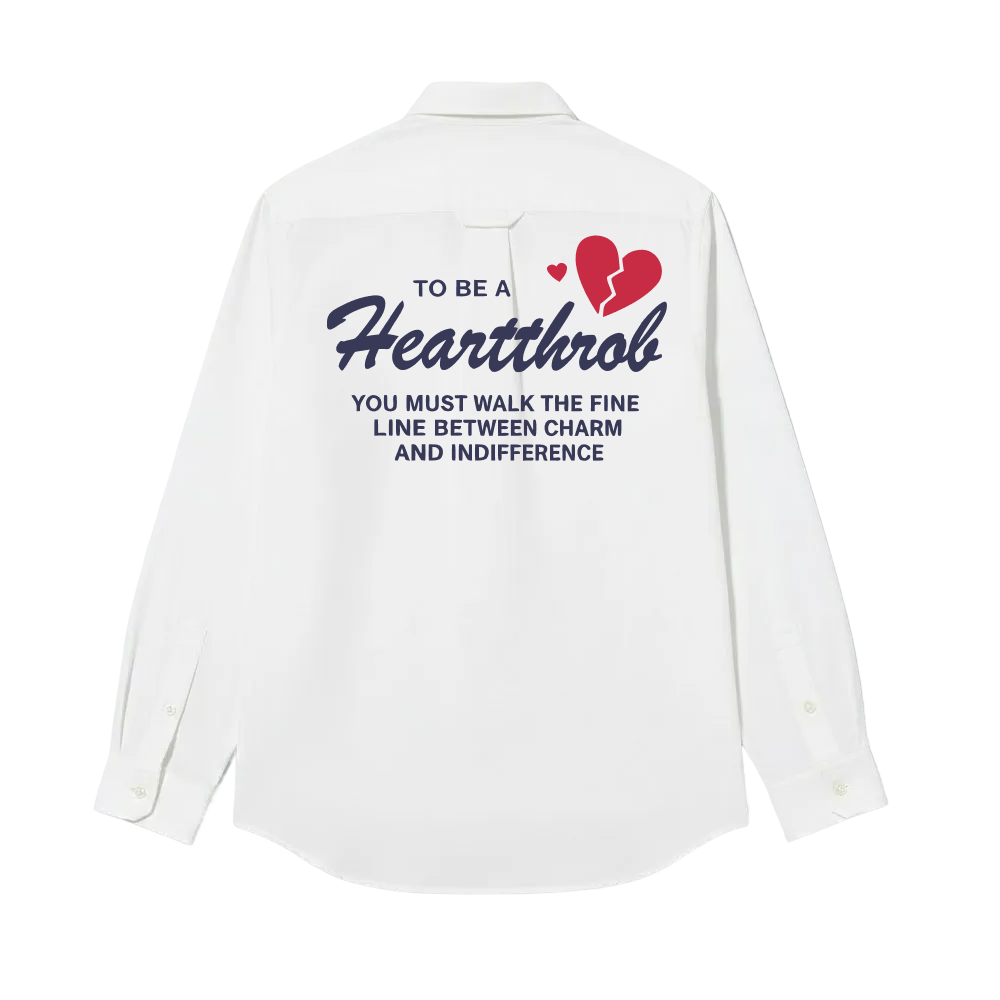 Heartthrob Be Autyst White Shirt