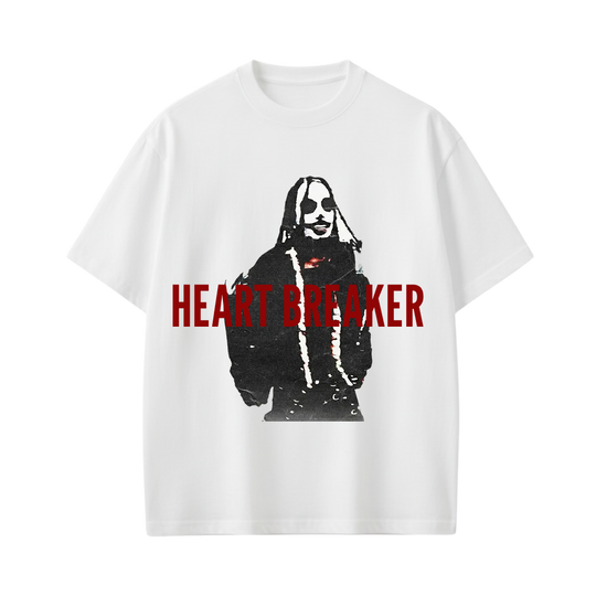 Heart Breaker Be Autyst White T-Shirt