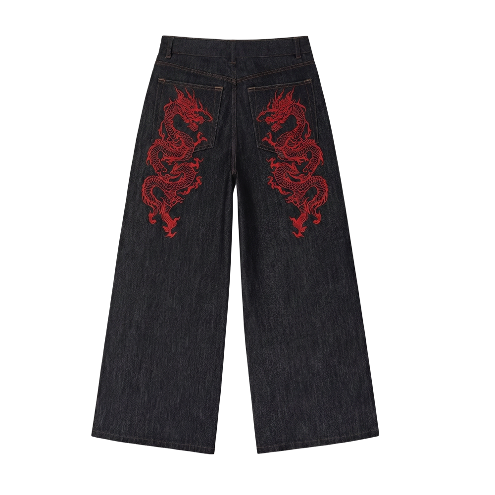 Inferno Pair Be Autyst Black Contrast Denim