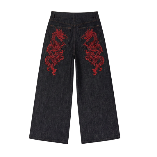Inferno Pair Be Autyst Black Contrast Denim