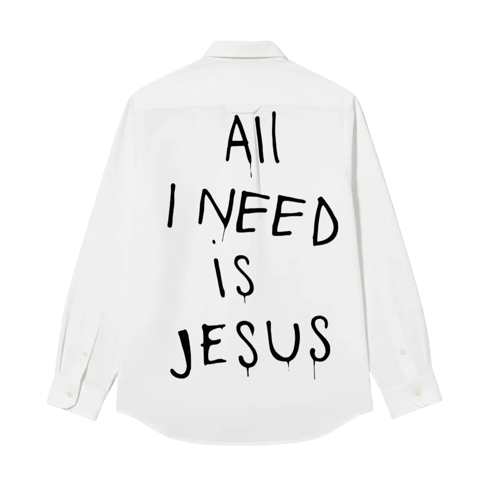 JESUS BE AUTYST WHITE SHIRT