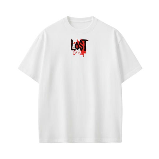 Lost Be Autyst White T-Shirt