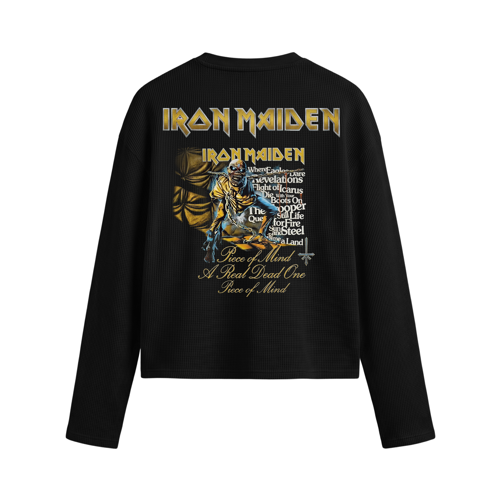 Iron Legacy Black Waffle T-shirt