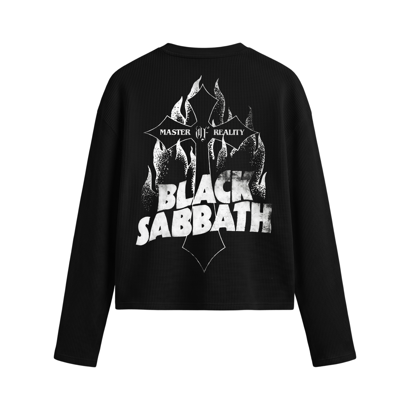 Inferno Cross Black Waffle T-shirt