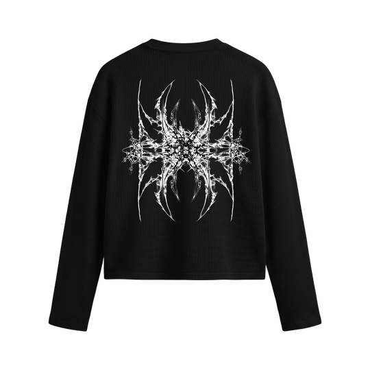 Obsidian Web Black Waffle T-shirt