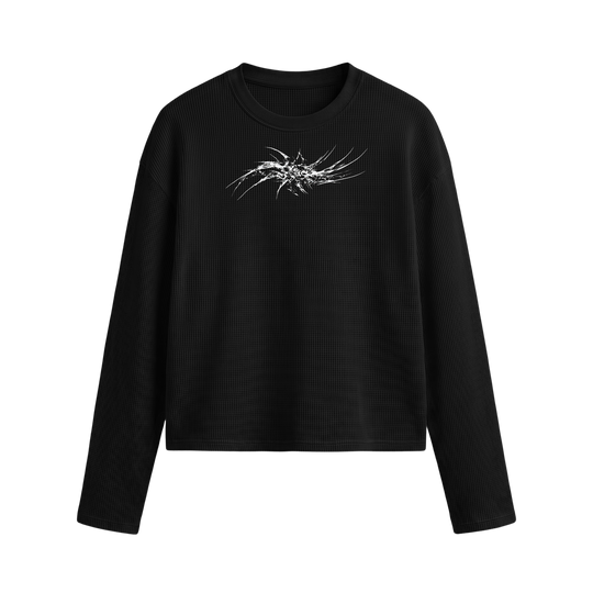 Obsidian Web Black Waffle T-shirt