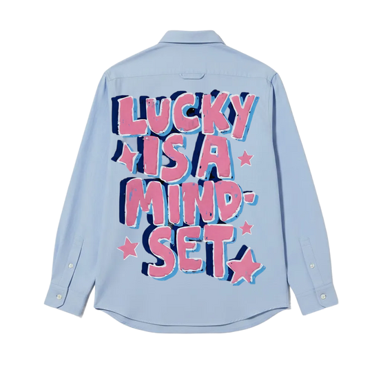 Mind Set Be Autyst Ice Blue Shirt