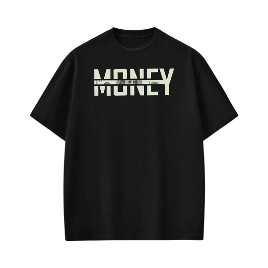 Money Be Autyst Black T-Shirt