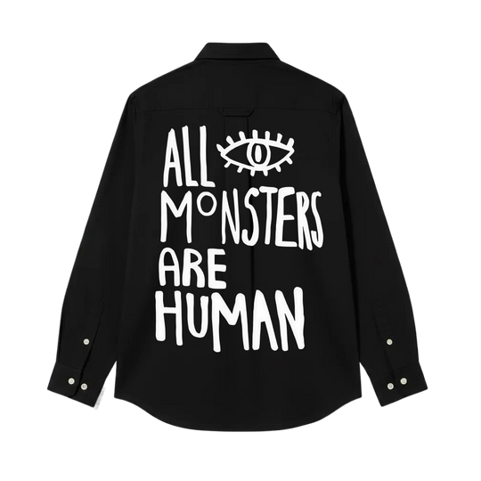Monsters Be Autyst Black Shirt