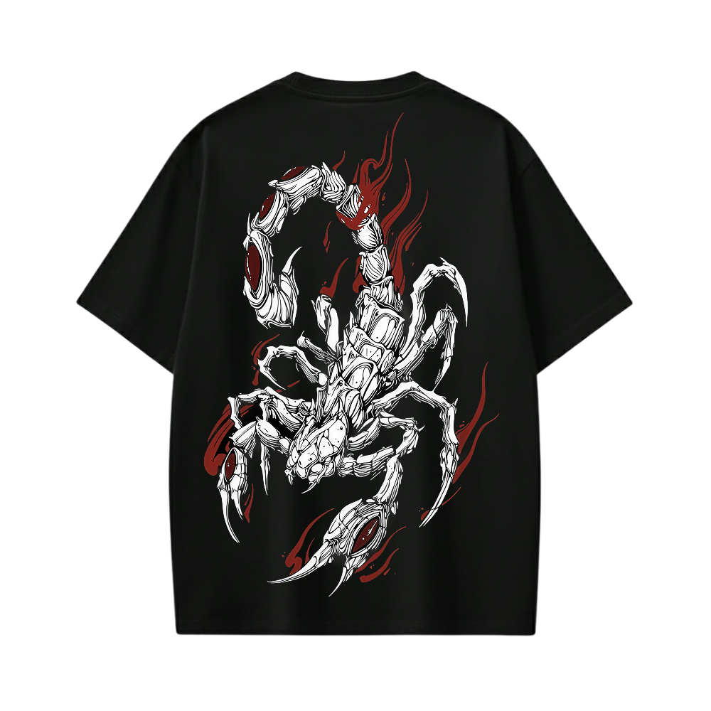 NO MERCY BE AUYTST BLACK T-SHIRT