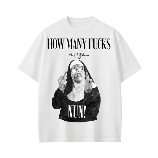 NUN BE AUTYST WHITE T-SHIRT