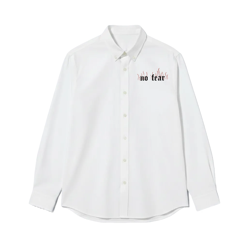 No Fear Be Autyst White Shirt