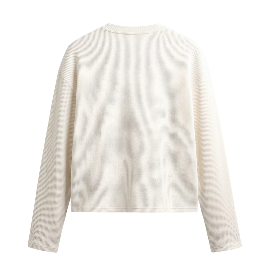 No Soul Muse Be Autyst Off White Waffle T-shirt