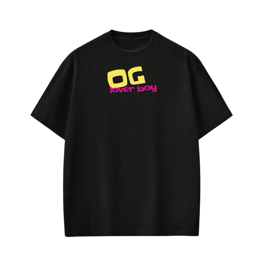 OG LOVER BOY BE AUTYST BLACK T-SHIRT
