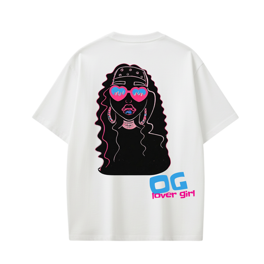 OG LOVER GIRL WHITE T-SHIRT