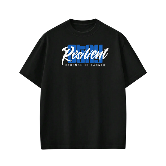 RESILENT BE AUTYST BLACK T-SHIRT