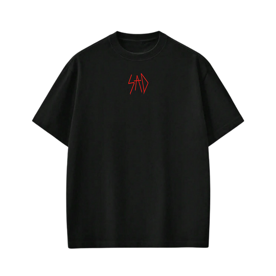 Sad Be Autyst Black T-Shirt
