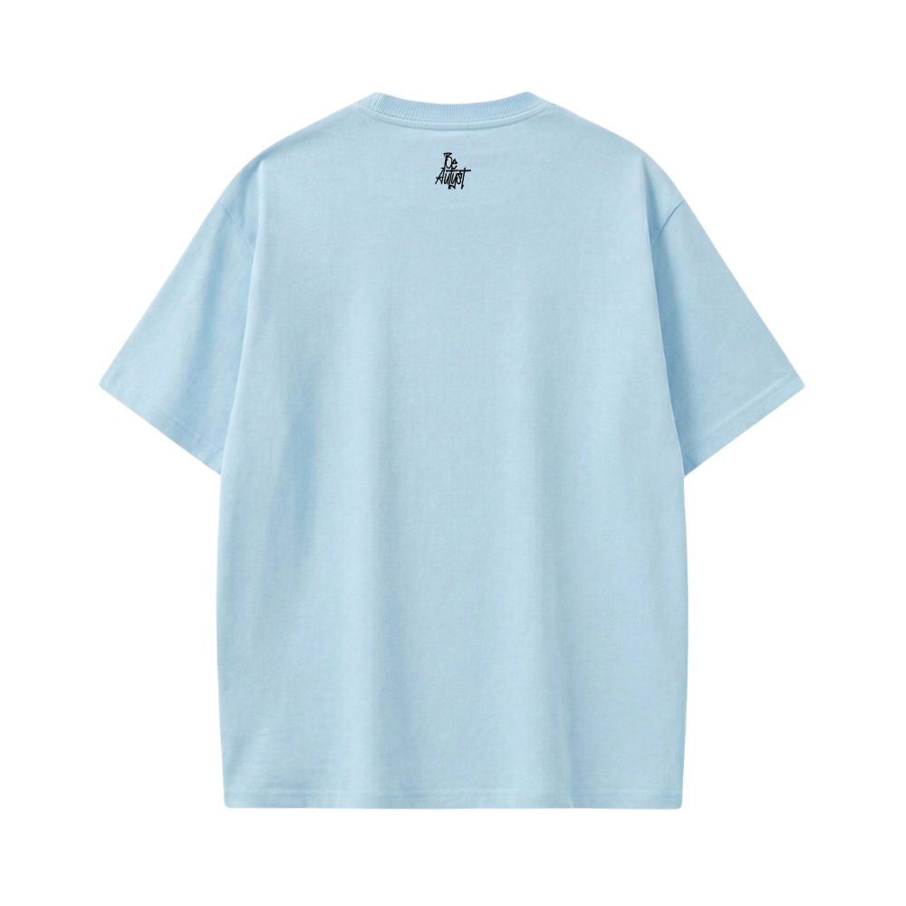 SCORPIAN  BE AUYTST LIGHT BLUE T-SHIRT