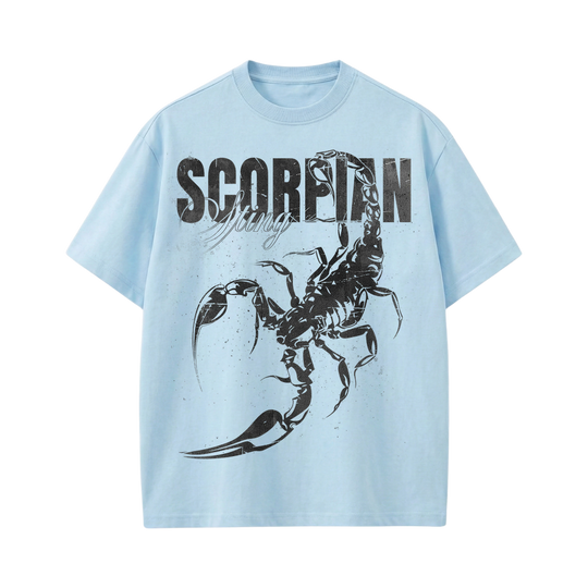 Scorpion Be Autyst Light Blue T-Shirt
