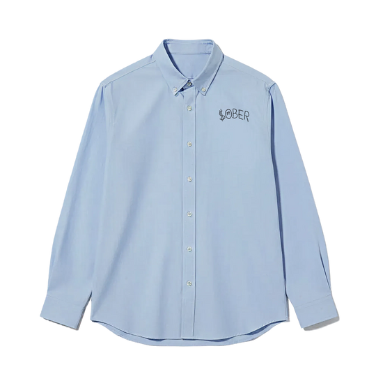Sober Be Autyst Ice Blue Shirt